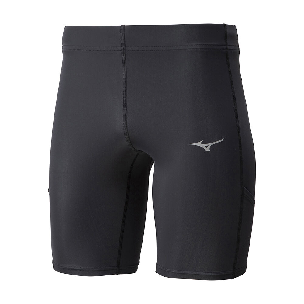 Mizuno Core Mid Cut Férfi Leggings Fekete WAE679058